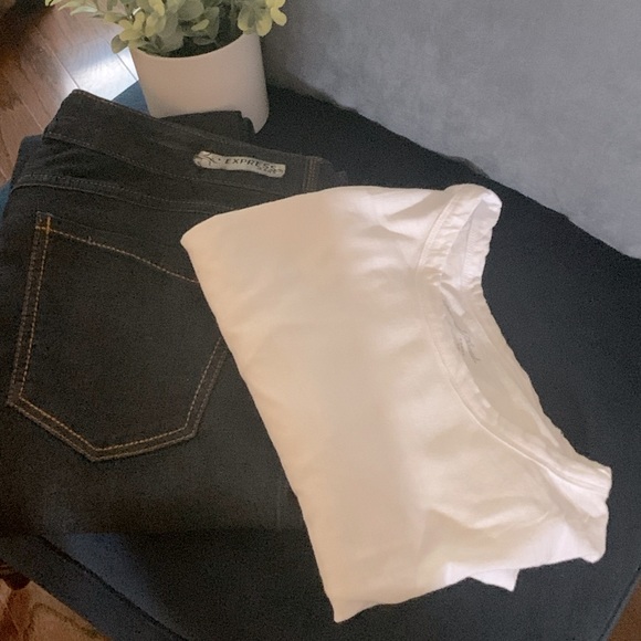 Dark Blue Jeans by Express